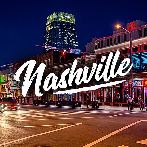 Nashville Decal Etsy
