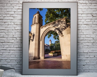 Indiana University Sample Gates Print: Ready to Hang, Collegiate Licensed
