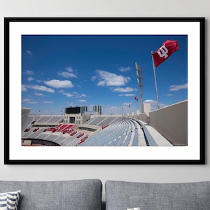 Indiana University Memorial Stadium Framed Print - Ready to Hang