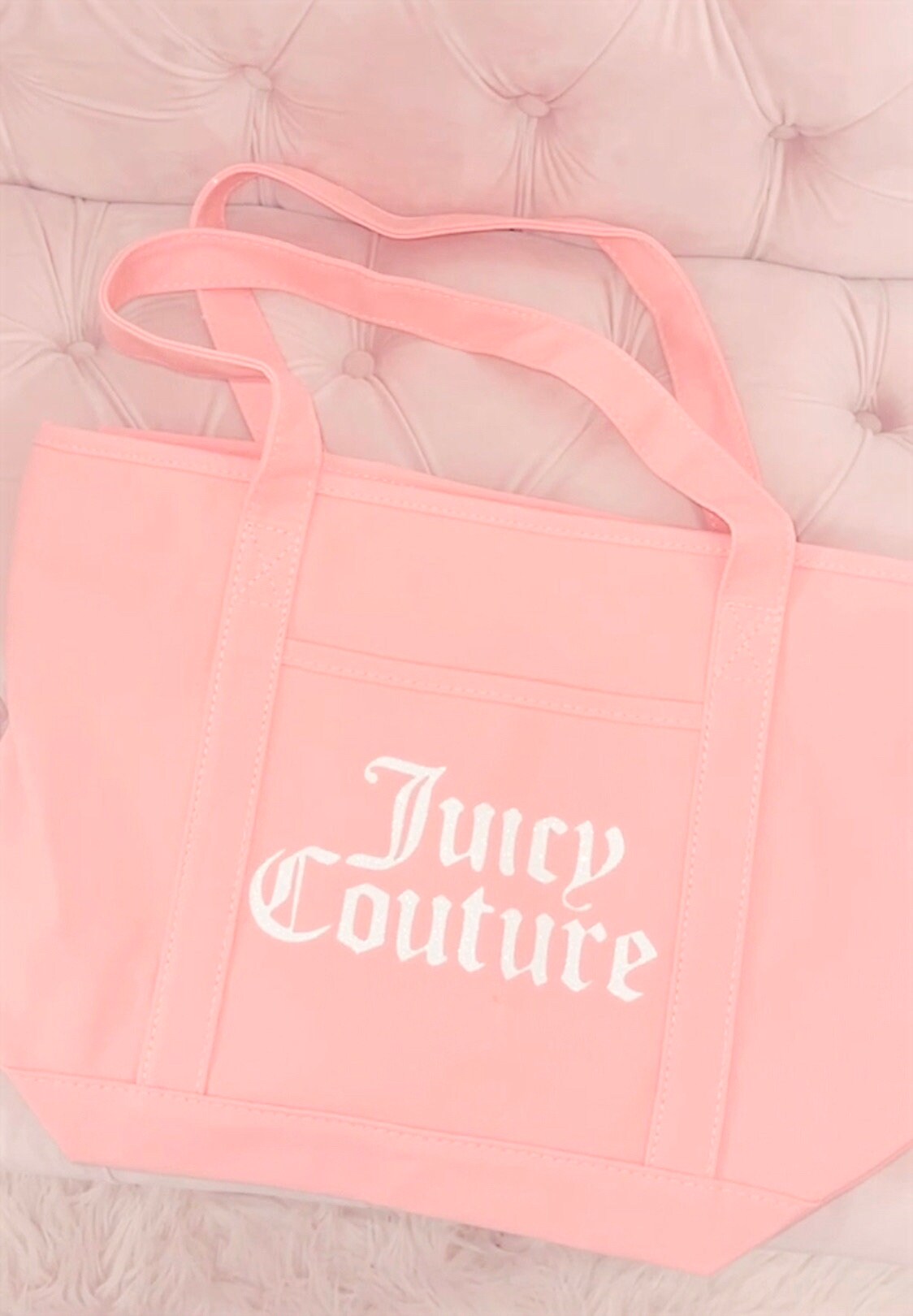 Large pink tote bag Etsy