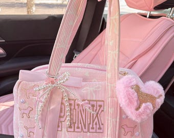 Bow theme cherry babe shoulder bag