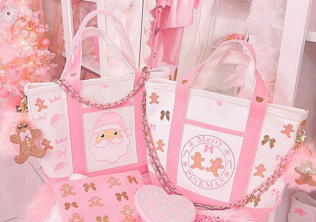 Tote Bag Small Pink Stripe main image 0