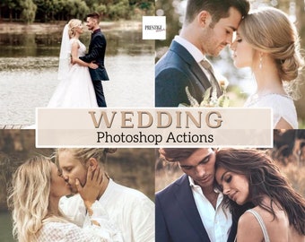 165 Pro Wedding Photoshop Actions - Great For Weddings, Portraits, Family, Children, Couples, Relationships And More