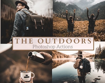Outdoors Photoshop Actions: Moody Landscape Photography (ATN)