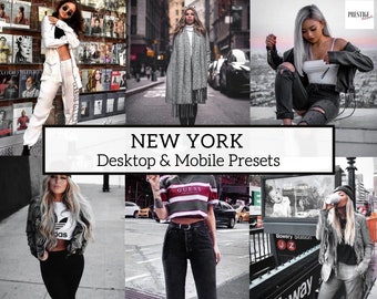 3 PRO New York Mobile/Desktop Lightroom Presets - City Presets, City Fotografie, Urban Presets, Fashion Presets, Outdoor Presets, DNG