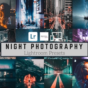 10 Mobile Lightroom Presets Night Photography Desktop Presets, Night Presets | Instagram Preset | Dark Preset | Twilight Preset | Low Light