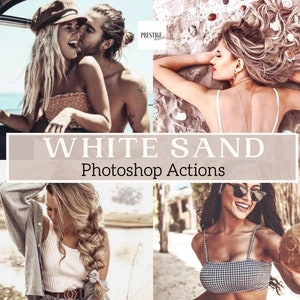 White Sand Photoshop Actions: Beach & Travel Photography (ATN)