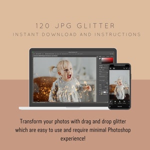 120 Realistic Glitter Photoshop Overlays Transparent JPG, photoshop, overlays, easy to use, DIGITAL DOWNLOAD image 5