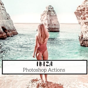 Ibiza Photoshop Actions: Vibrant Summer Travel Photography (ATN)