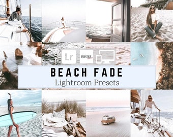 10 Mobile Lightroom Presets Beach Fade Desktop Presets, Summer Presets | Instagram Preset | Beach Preset | Holiday Preset | Travel Preset