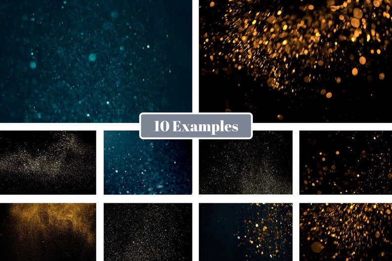 120 Realistic Glitter Photoshop Overlays Transparent JPG, photoshop, overlays, easy to use, DIGITAL DOWNLOAD image 8