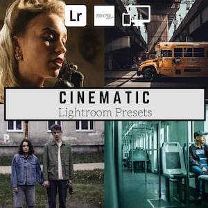 20 Cinematic Mobile/Desktop Lightroom Presets - Movie Presets, Cinema Presets, Action Presets, Hollywood Presets, Film Presets, Colorful