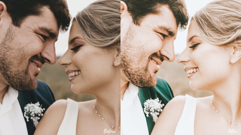 5 Airy Wedding Photoshop Actions Great for Weddings, Family, Children, Studio Shoots, Couples And More Romantic, Wedding Day, Marriage image 6