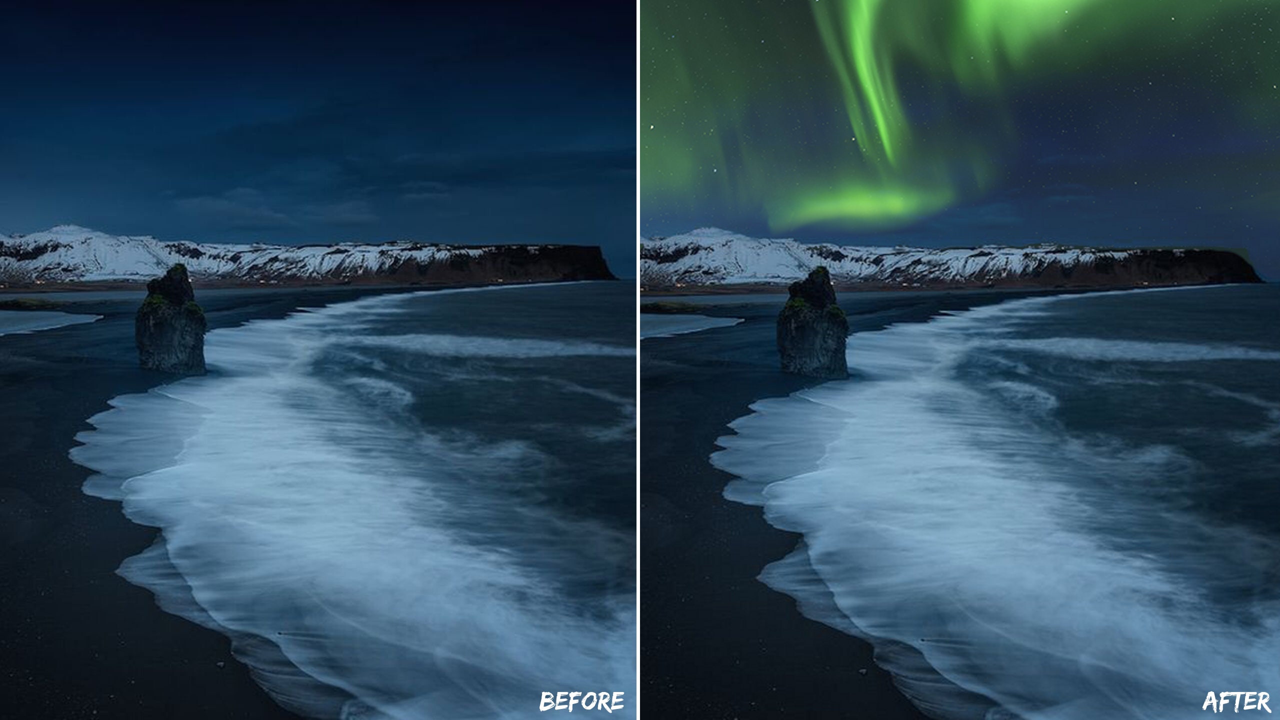 45 Realistic Northern Lights Overlays Transparent Etsy