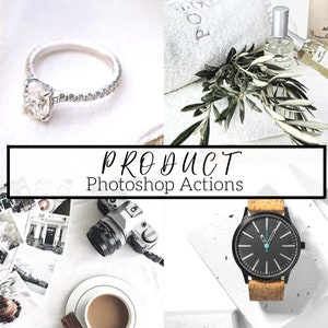 45 Pro Product Photoshop Actions - Great For Products, Shops, Studio Photography, Business And More - Bright, Airy, Clean