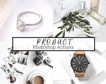 45 Pro Product Photoshop Actions - Great For Products, Shops, Studio Photography, Business And More - Bright, Airy, Clean