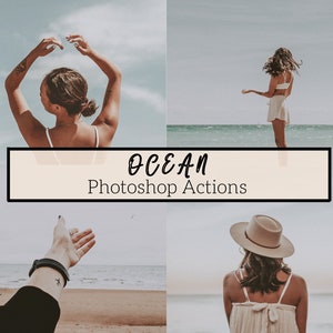 Ocean Photoshop Actions: Beach Photography Filters (ATN)