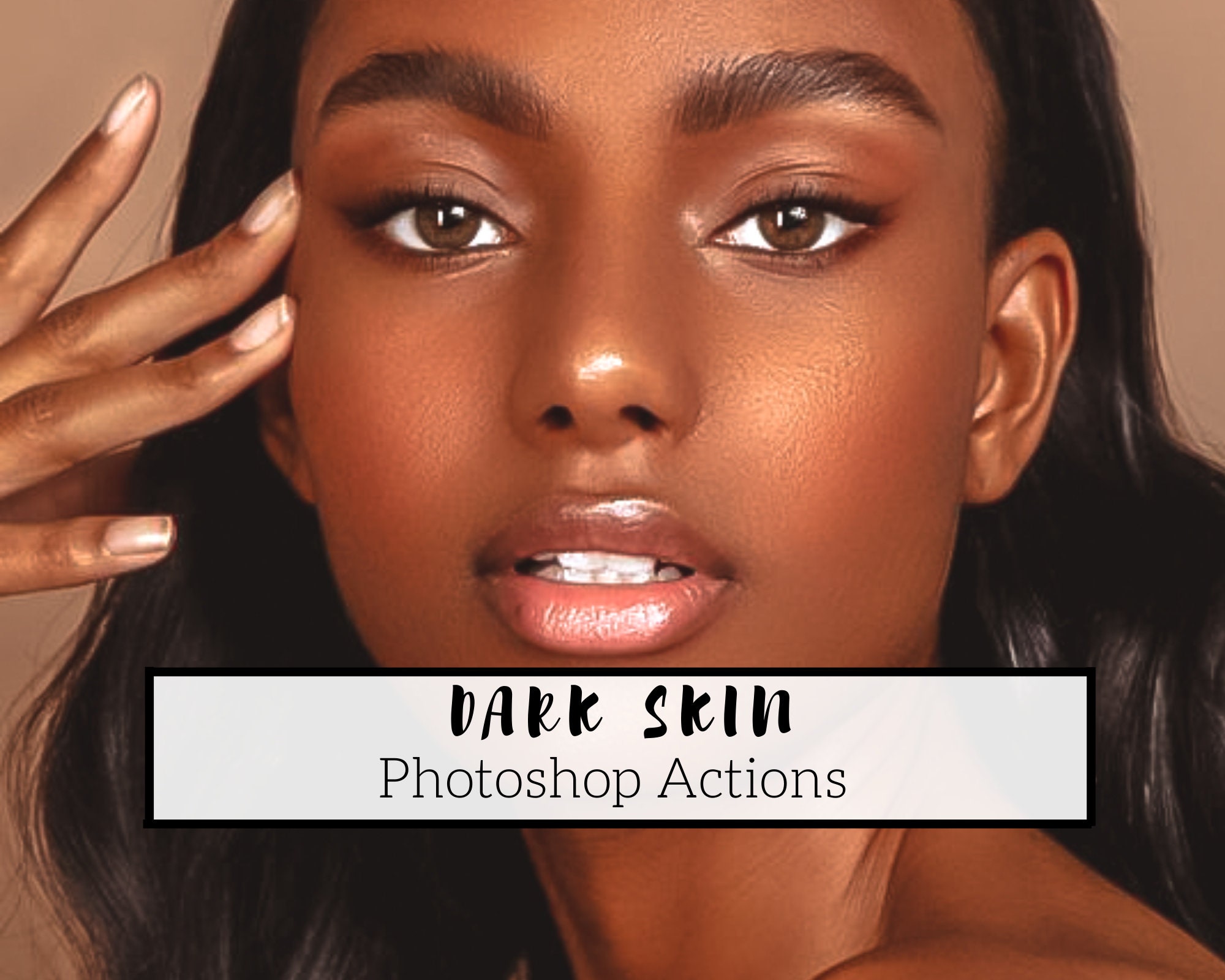 6 Pro Dark Skin Actions Black Skin Filter / Dark Etsy UK