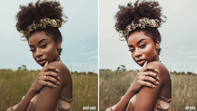 6 Pro Dark Skin Photoshop Actions Black Skin filter / Dark ...