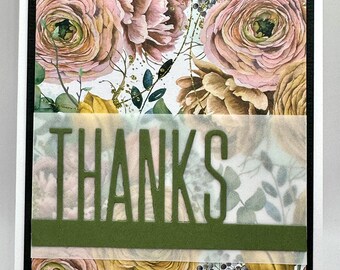 Handmade Thank You Card