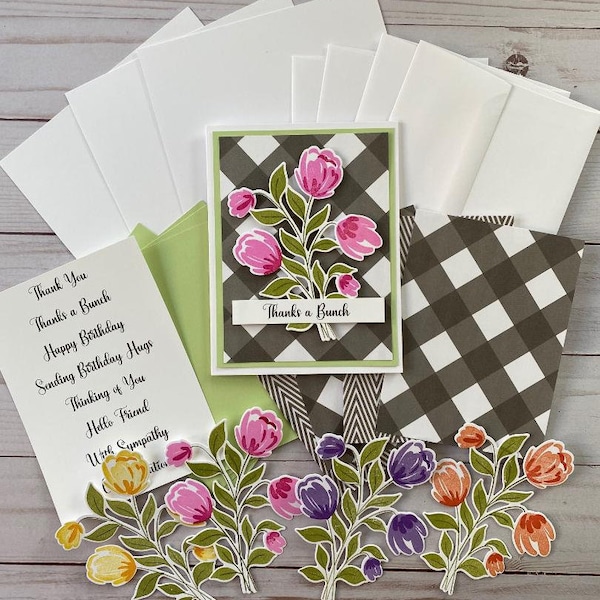 Card Making Kit Etsy