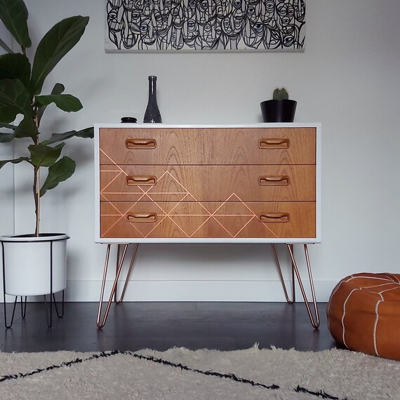 Sold G Plan E Gomme Mid Century Retro Chest Of Drawers With Etsy