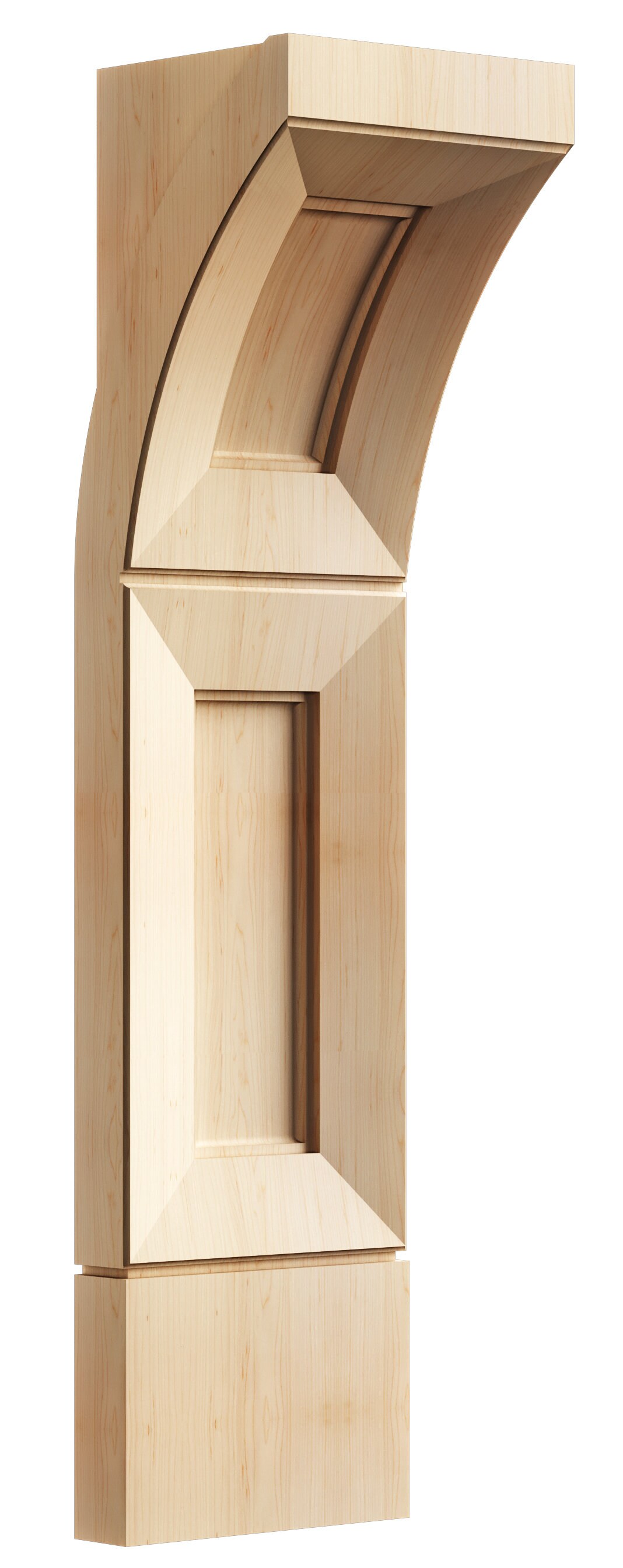 Kitchen Island post SANDED UNFINISHED island leg Etsy