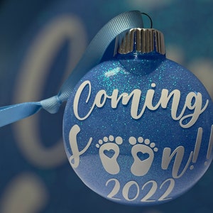 Baby Coming Soon Ornament