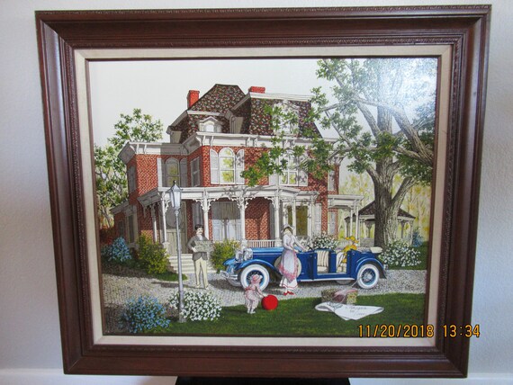 H Hargrove 1988 Limited Edition Sunday Picnic Etsy