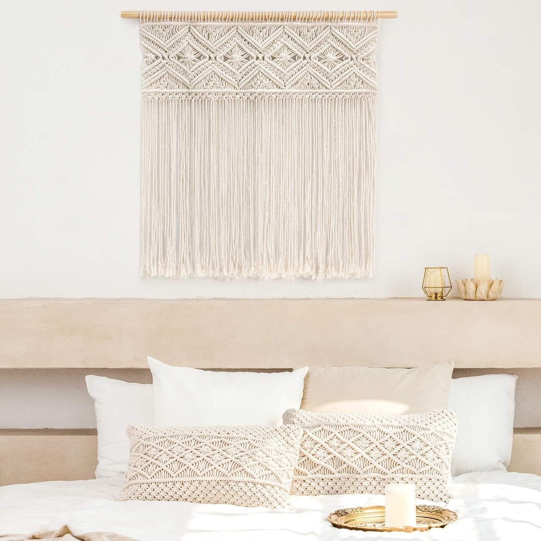 Macrame Fringe Wall Hanging Decor main image 0