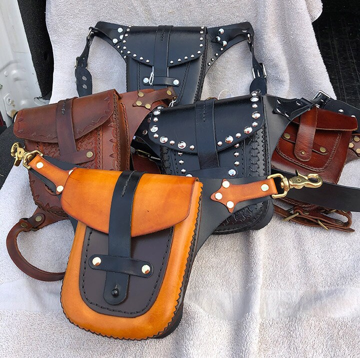 Leather Hip bag Etsy