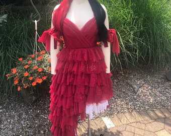 Harley Quinn The Suicide Squad Red Dress