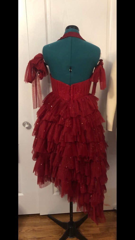 Suicide Squad 2 Harley Quinn Red Dress Costume