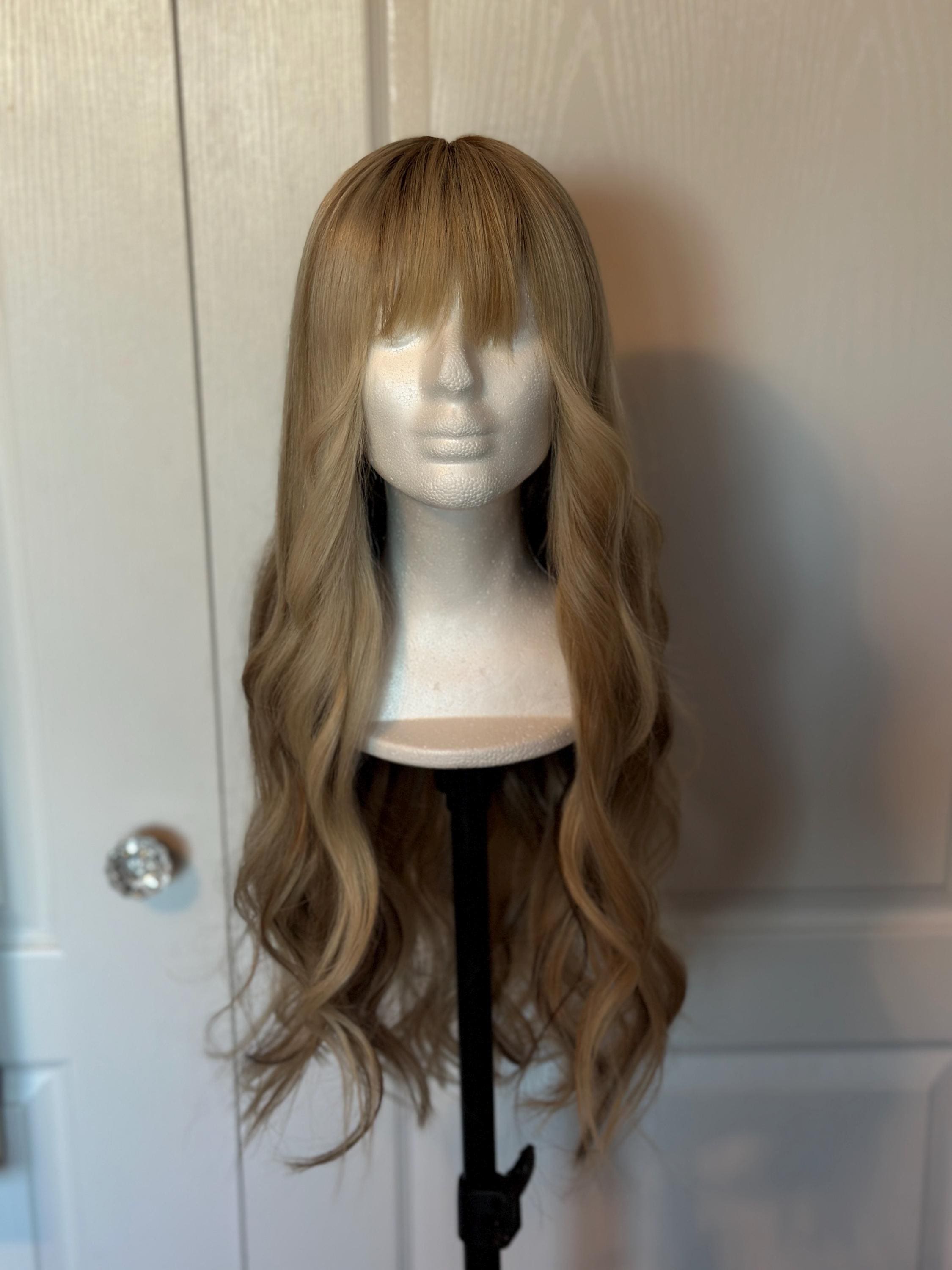 ハンナ・モンタナ レースフロント 人毛ウィッグ - Etsy 日本