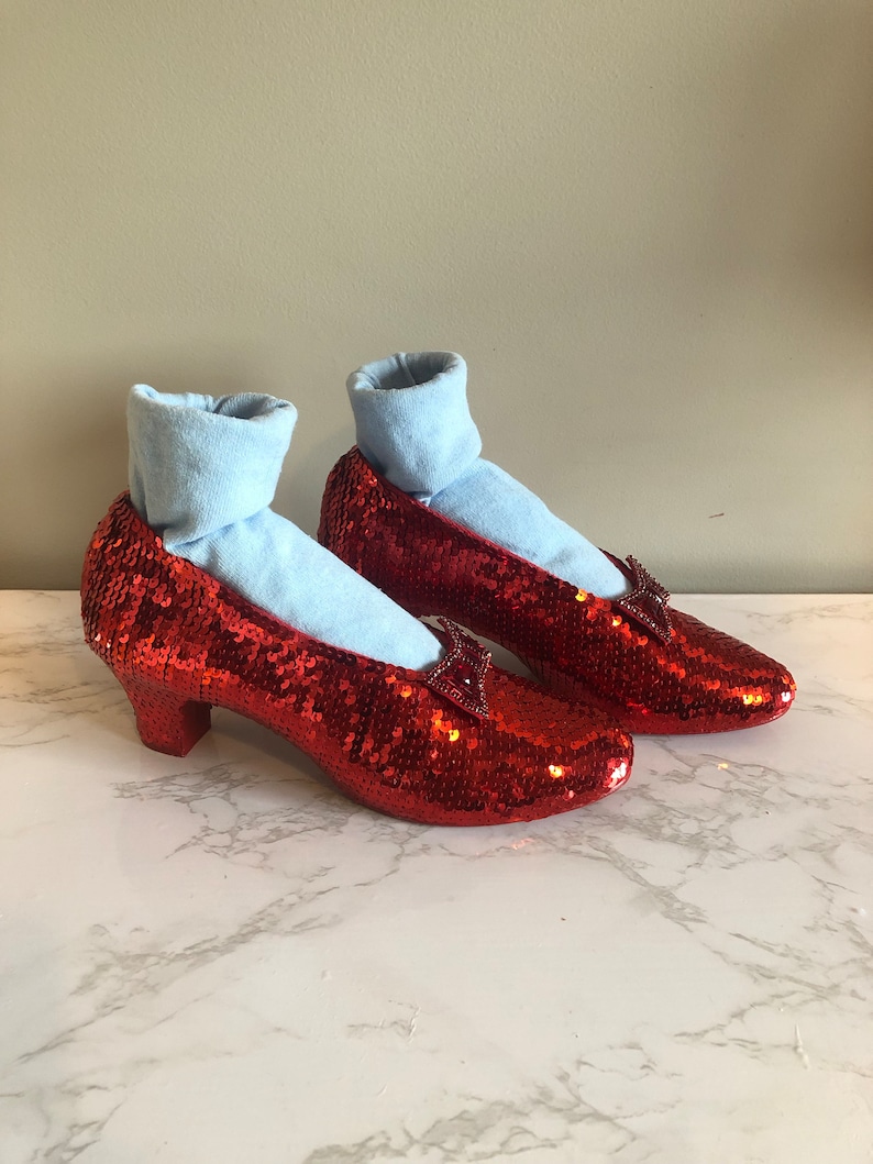 The Wizard of Oz Ruby Slipper Replicas Etsy UK