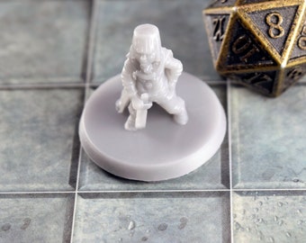 DnD child miniature Human Wannabe Hero npc mini dnd miniature figures for tabletop wargaming terrain games is 3D printed to order