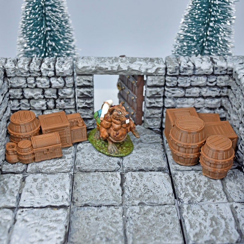Dnd Terrain Scatter Storage for Warhammer 40k and Dungeons and | Etsy