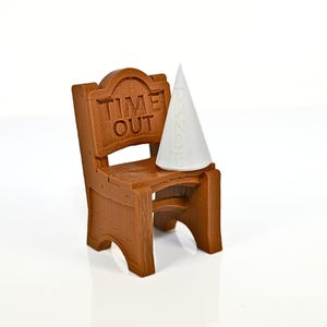 Dice Jail Time Out Chair for dnd tabletop gaming accessories for Slaying Dragons in Dungeons