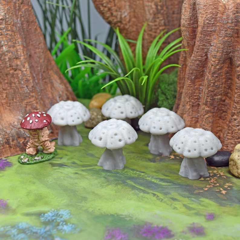 28mm Miniature Mushroom for Tabletop Miniature Wargames Like Etsy