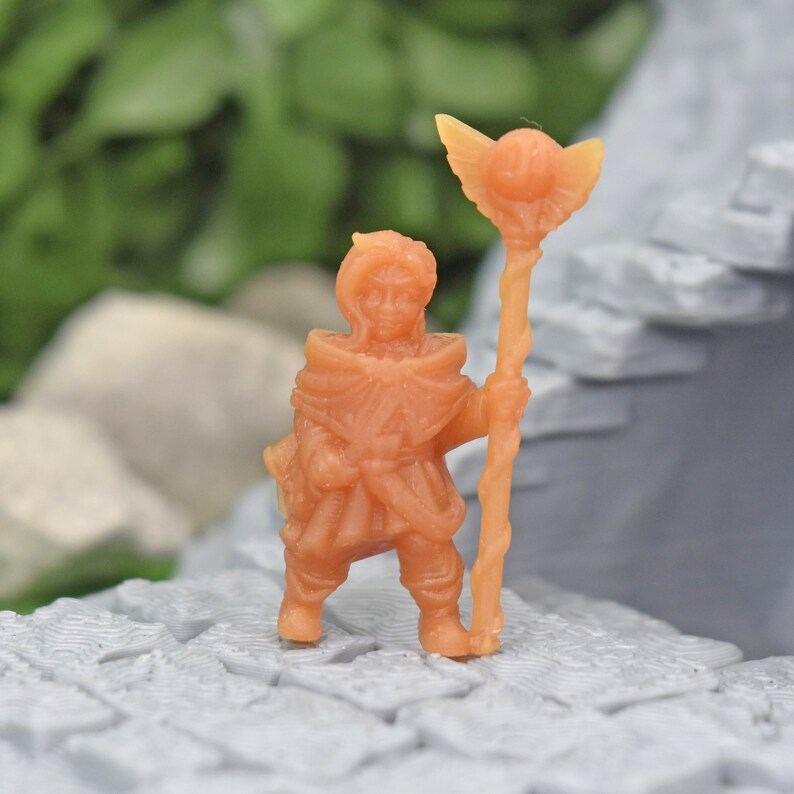 28mm Miniature Gnome Cleric for Dungeons and Dragons