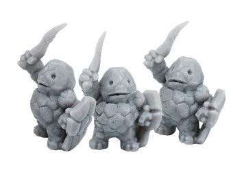 dnd monster miniature elemental Clod Rogues unpainted miniatures for ttrpg wargaming terrain games is 3D printed