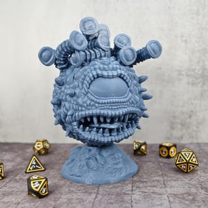 Eyebeast Beholder Monster Miniature for  Miniature wargames by GriffonCo Miniatures and Gifts | 28mm Tabletop Wargaming D&D Miniatures