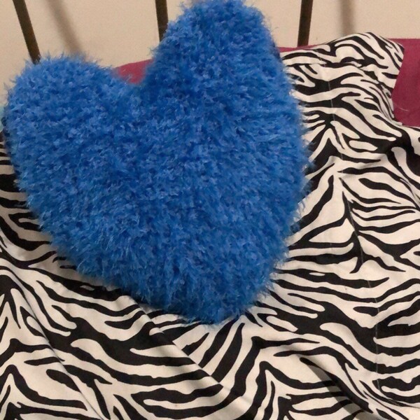 Fuzzy Pillow Etsy