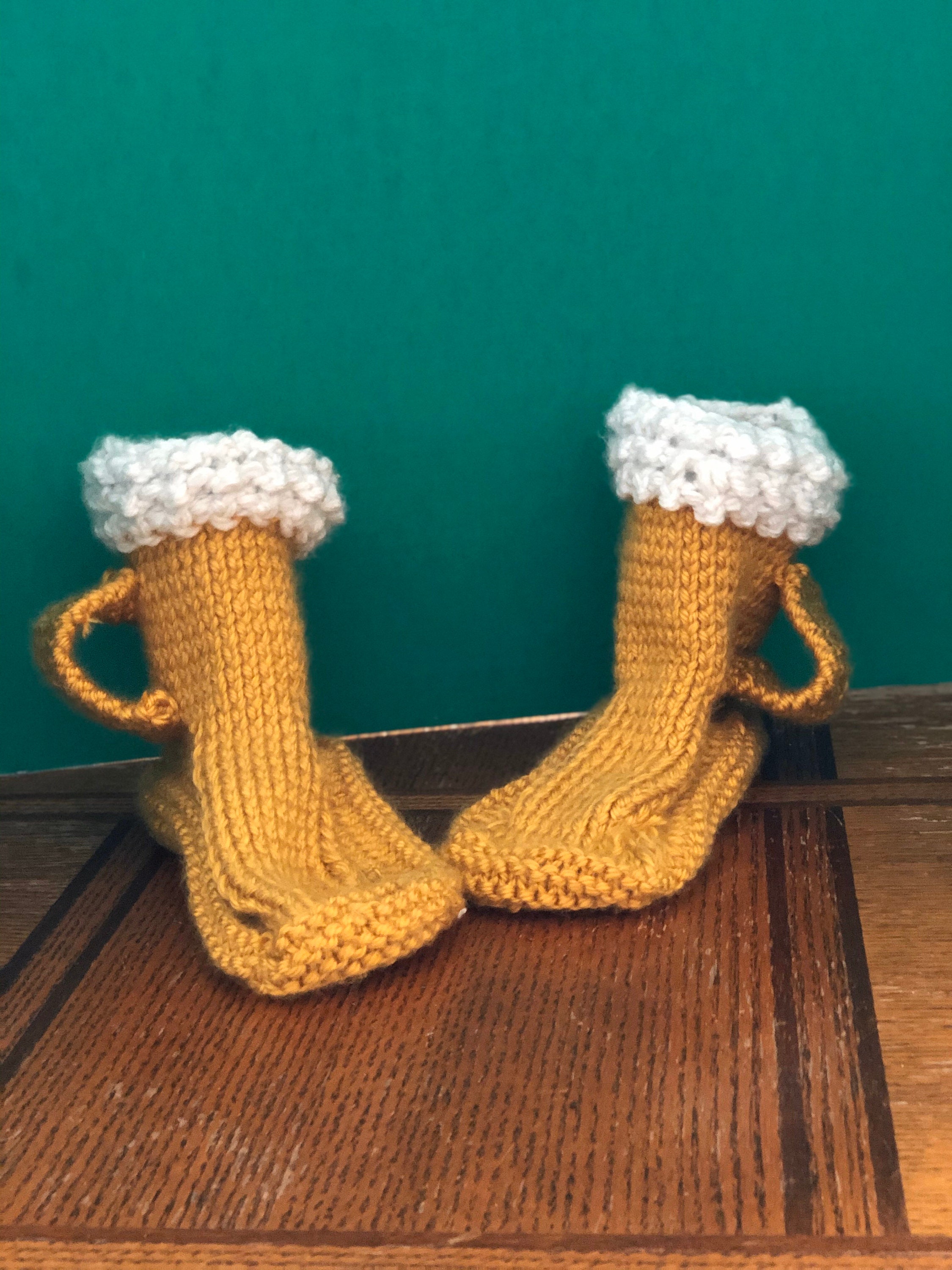 Beer Mug Slippers Etsy