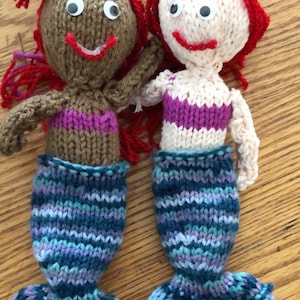 Mermaid Doll with Tail and Legs