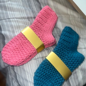 Crochet Footie Socks Guide