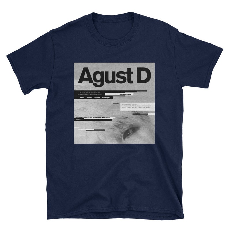 Agust D Suga Album TShirts / BTS Merch / BTS Army / Kpop
