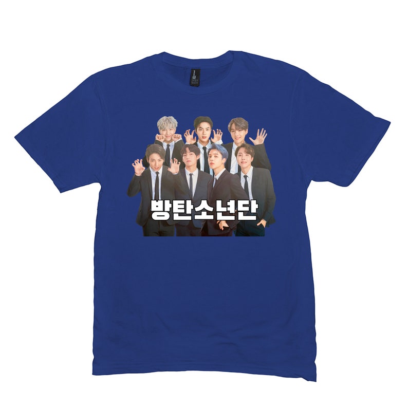 BTS Group Name Mitglied TShirt / bts merch / bts Kleidung