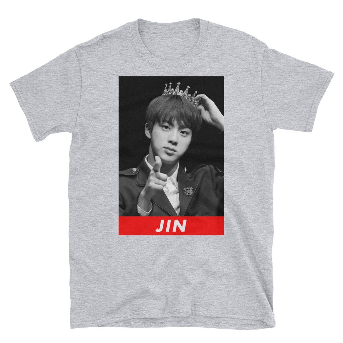 BTS Merchandise / Jin Name Design TShirts / BTS Army