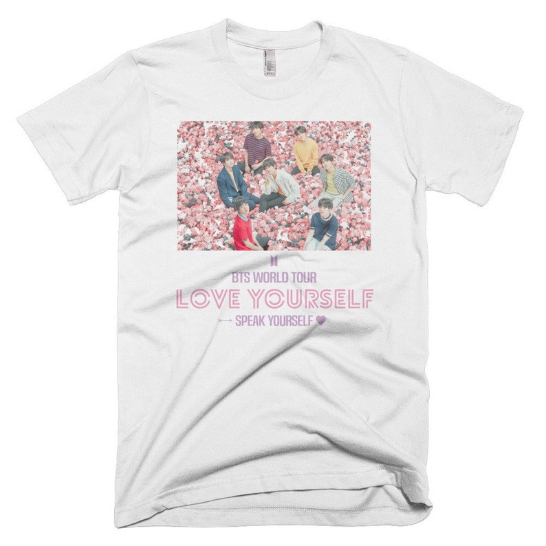 bts army / rm clothing bts Concert jhope BTS jin Love suga / / jungkook bts /  Yourself v T-Shirt bts shirt merch jimin Tour Yourself / Speak